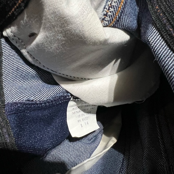 Vtg Womens Taylor Togs Dark Blue Denim Stretch Waist Jeans Mallard✅ - Picture 4 of 4